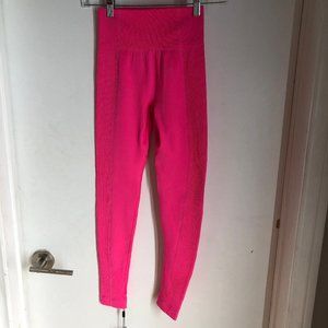 NWT Gymshark Ultra Seamless Leggings Cyber Pink XS